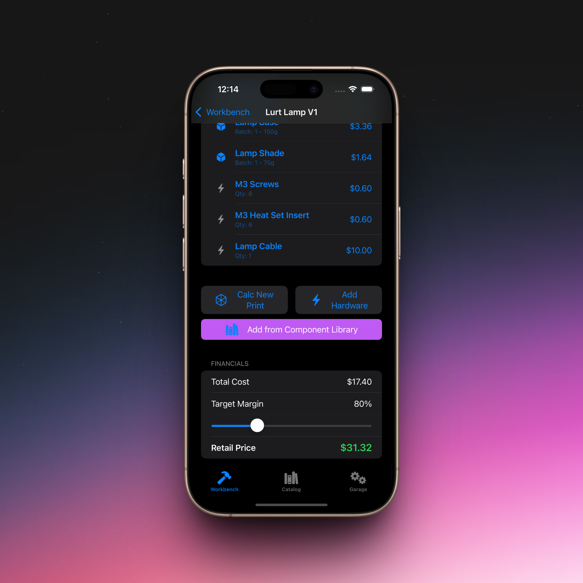 Workbench Financials